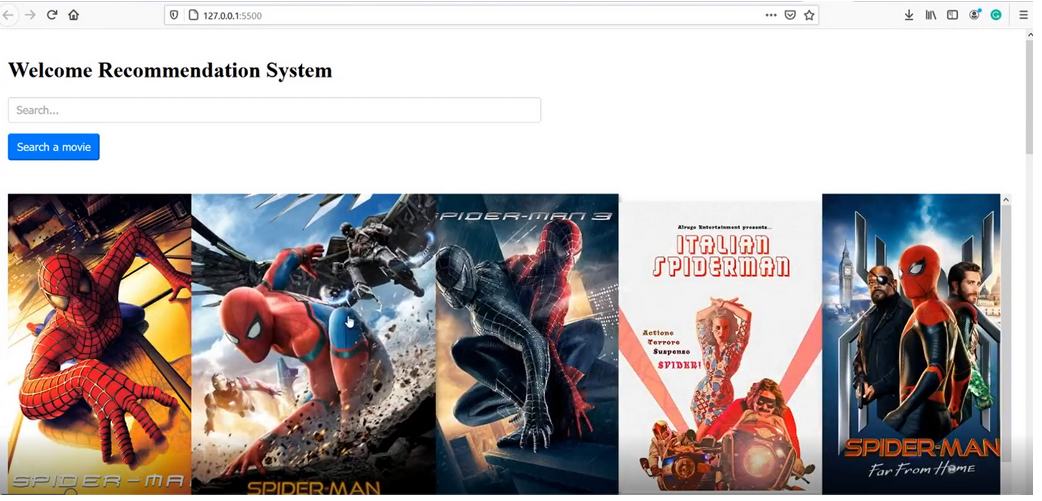 Movie Recommendation Engine